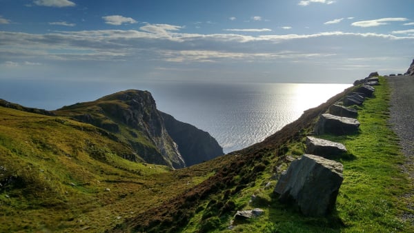 Image of Donegal, Ireland coast and bay
