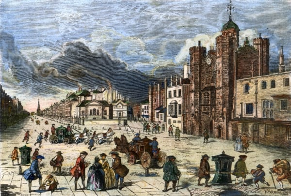 Image of St James Palace_c1710_Queen Anne
